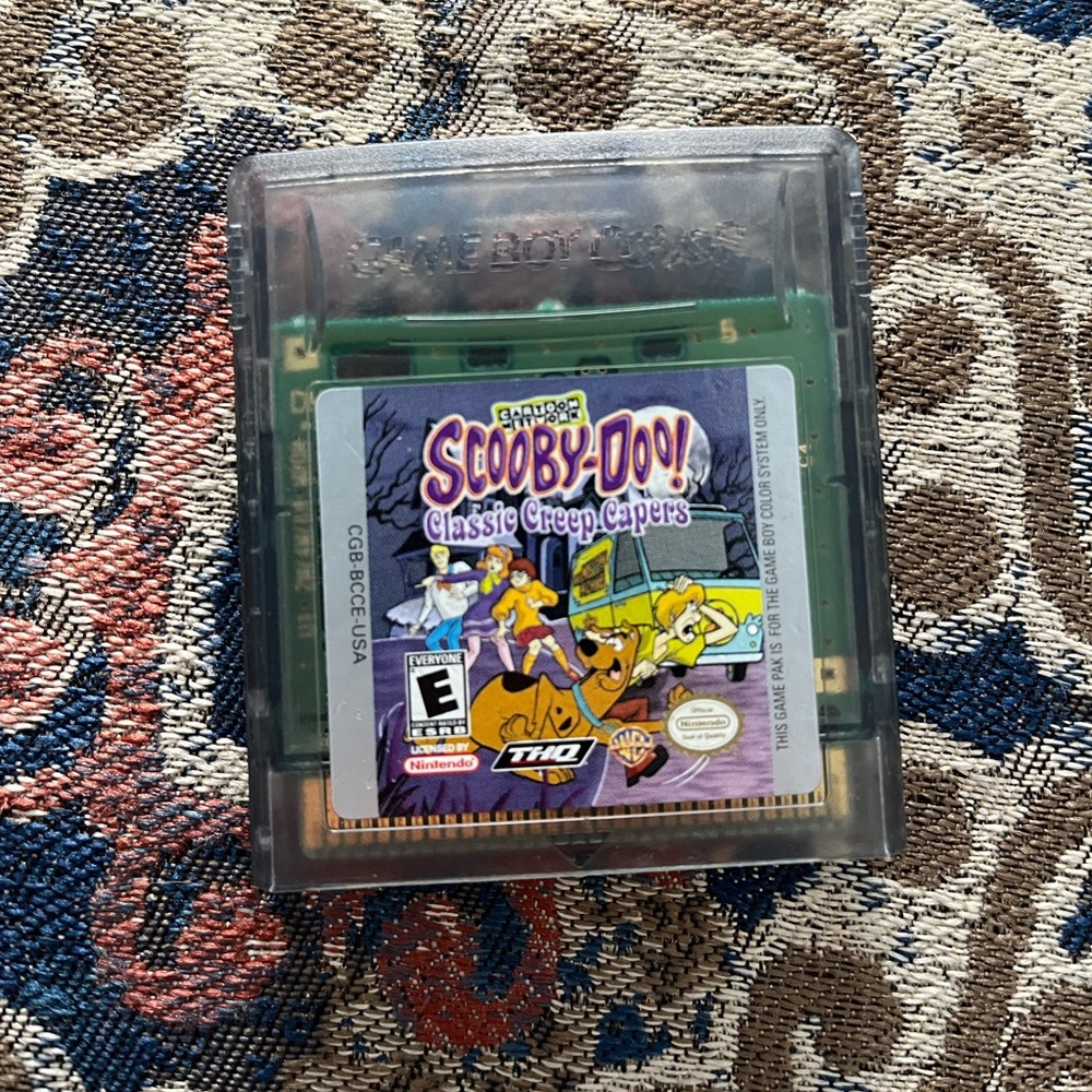 Nintendo gameboy Scooby-Doo